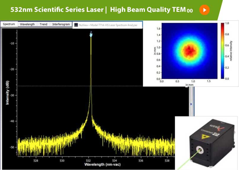 532nm Laser for Scientific Laboratory Research