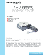 motorized-rotary-stage-360degrees-4arcsec-newmark-systems