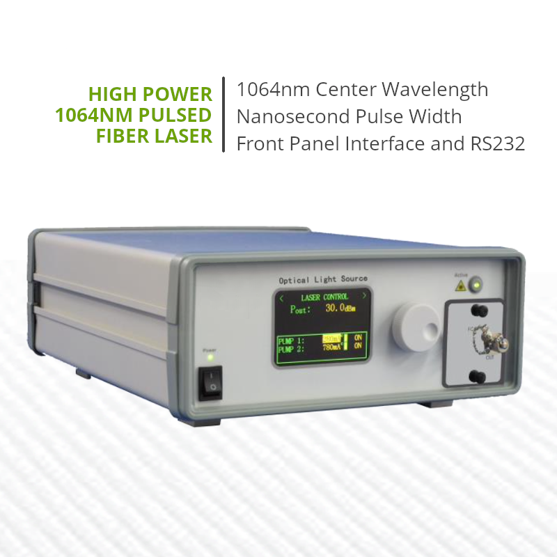 1064nm Pulsed Fiber Laser Benchtop Unit