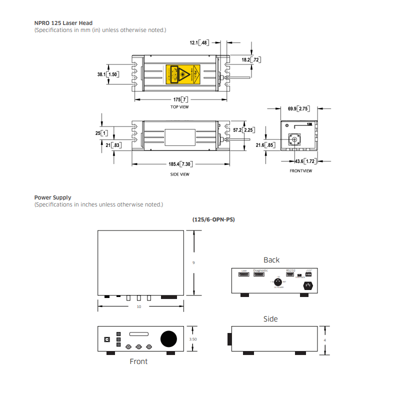 Lumentum CW laser