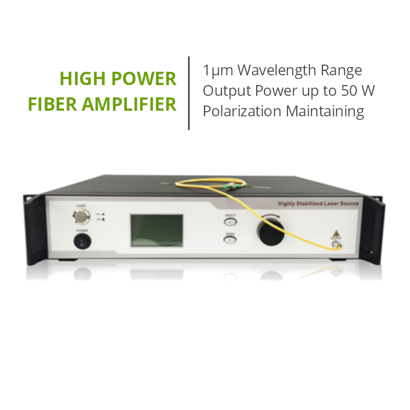 1um PM fiber amplifier Techwin