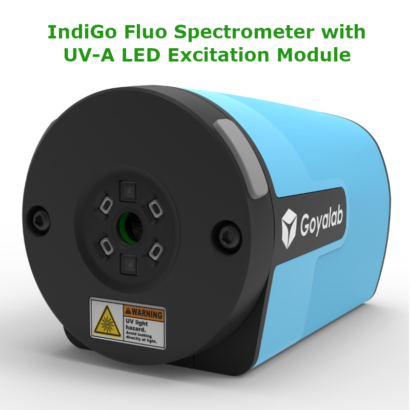 Handheld Fluorescing UVA Spectrometer from GoyaLab